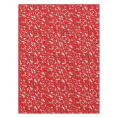 赤バレンタインデーパーティー テーブルクロス (正面)