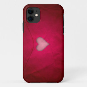 赤バレンタインハート iPhone 11 ケース