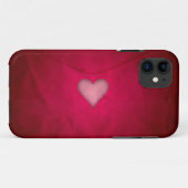 赤バレンタインハート Case-Mate iPhoneケース (裏面(横))