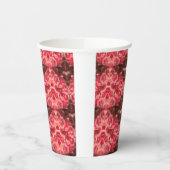 赤バレンタイン 紙コップ (左)