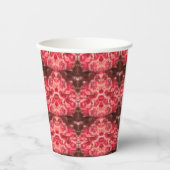 赤バレンタイン 紙コップ (正面)