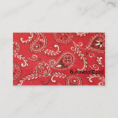 赤バンダナ 名刺 (正面)