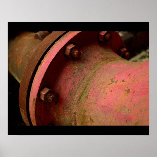 赤パイプ ポスター (正面)