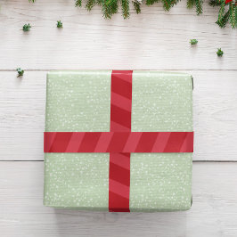 赤パターストライプのンクリスマスシンプル サテンリボン