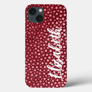 赤パターン iPhone 13ケース