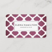 赤パター華美ン 名刺 (正面)