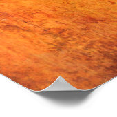 赤パノラマのリンゴ ポスター (角)