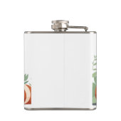 赤パンダかわいいかわいい動物の眠リラックスり フラスク (裏面)