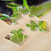 赤パンダがクマ。 ジグソーパズル (側面)