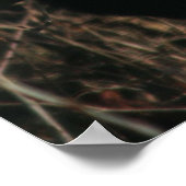 赤パンダのパーチ ポスター (角)