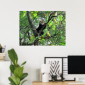 赤パンダのポスター ポスター (ホームオフィス)