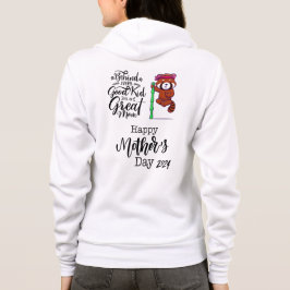 赤パンダの母の日2024。 パーカ