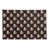 赤パンダラーメン 枕カバー (裏面-右)