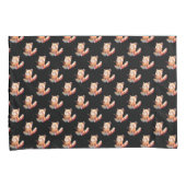 赤パンダラーメン 枕カバー (正面右)