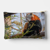 赤パンダ アクセサリーポーチ (裏面)