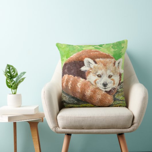 赤パンダ クッション (椅子)