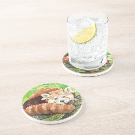 赤パンダ コースター (側面)