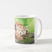 赤パンダ コーヒーマグカップ (正面右)