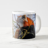 赤パンダ ジャンボコーヒーマグカップ (正面右)