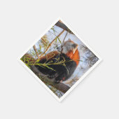 赤パンダ スタンダードカクテルナプキン (角)