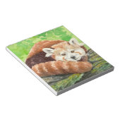 赤パンダ ノートパッド (アングル)