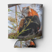 赤パンダ 缶クーラー (正面)