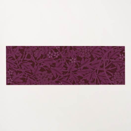 赤パーソナライズされたお母さん向け退職祝い ヨガマット (裏面(横))