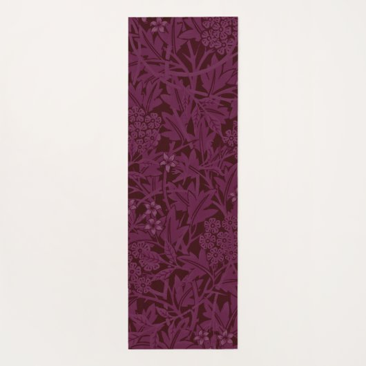 赤パーソナライズされたお母さん向け退職祝い ヨガマット (裏面)