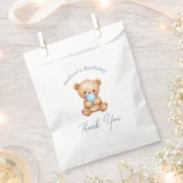 赤パーソナライズされたちゃんシャワーと誕生日パーティー フェイバーバッグ