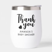 赤パーソナライズされたちゃんシャワーのパーティーの好意 (左面)