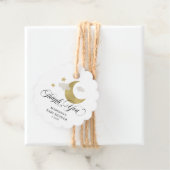 赤パーソナライズされたちゃんシャワームーン&スターズ フェイバータグ (インサイチュ)