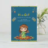 赤パーソナライズされたちゃんシャワー シーズンカード (スタンド正面)