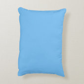 赤パーソナライズされたちゃんブルーエレファントアクセント枕 アクセントクッション (裏面(縦))