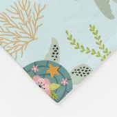 赤パーソナライズされたちゃん | 60x80フリース フリースブランケット (角)