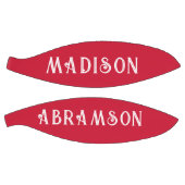 赤パーソナライズされたの白のタイプ バスケットボール (パネル)