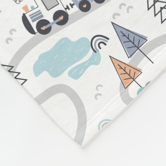 赤パーソナライズされたん坊の動物が男の赤ちゃんの贈り物をトレーニング フリースブランケット (角)