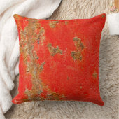 赤パーソナライズされたアンティーク車、素朴な金属枕 クッション (ブランケット)