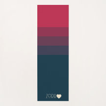 赤パーソナライズされたモノグラムのと黒のグラデーション