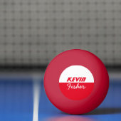 赤パーソナライズされた卓球卓球 卓球ボール (ネット)