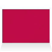 赤パーソナライズされた感じハート母のデイカード (内部横(上))