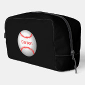 赤パーソナライズされた目の野球 ドップキット (右コーナー)