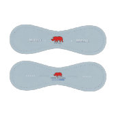 赤パーソナライズされたRhinoプレーヤー 野球ボール (パネル)