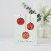 赤ヒトデ熱帯クリスマスポストカード シーズンポストカード (スタンド正面)