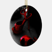 赤ヒール セラミックオーナメント (右)