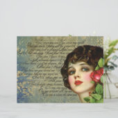 赤ビクトリアンバラ付きグラマー・ガール (スタンド正面)