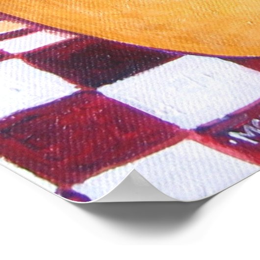 「赤ビロード」 ポスター (角)