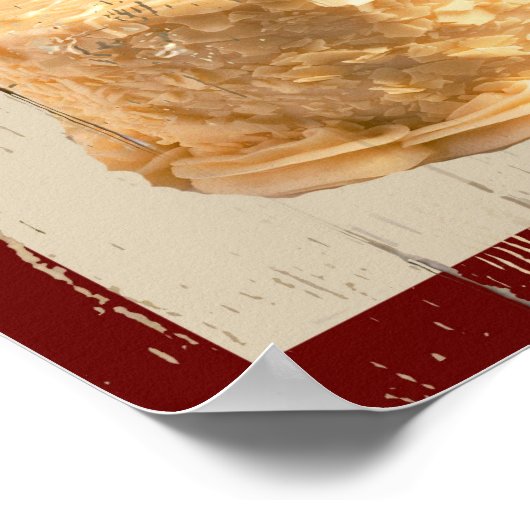 赤ビロード ポスター (角)