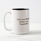 赤ビーツとスカッシュ ツートーンマグカップ (左)