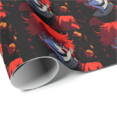 赤ピエロ ラッピングペーパー (ロールコーナー)