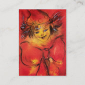 赤ピエロ 名刺 (裏面)